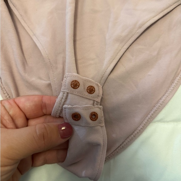 Zara Light Pink bodysuit with zipper in front - Picture 5 of 8